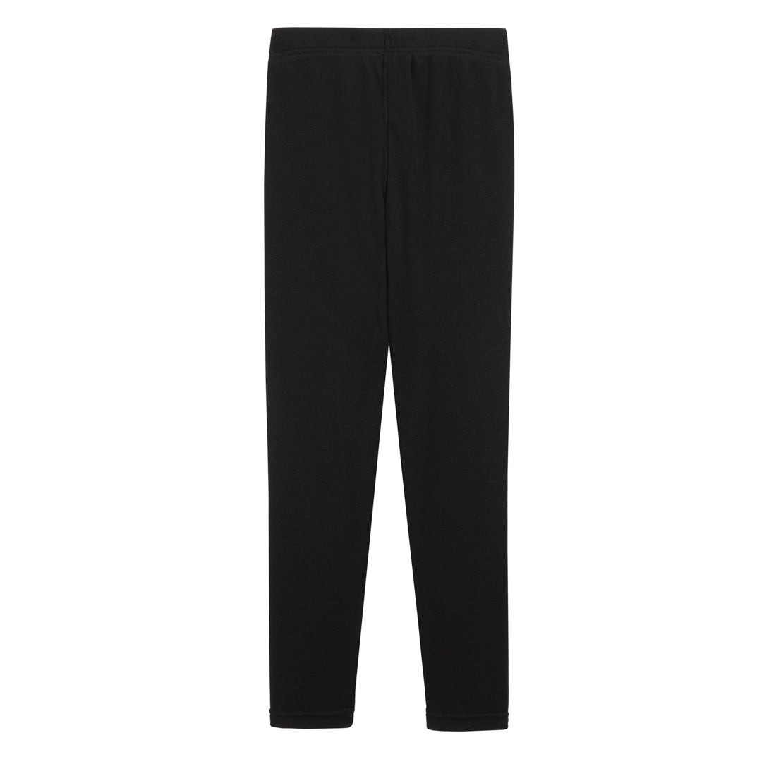 טייץ Aztec Thermo Fleece P K בצבע שחור אחיד עם חגורה אלסטית במותניים.