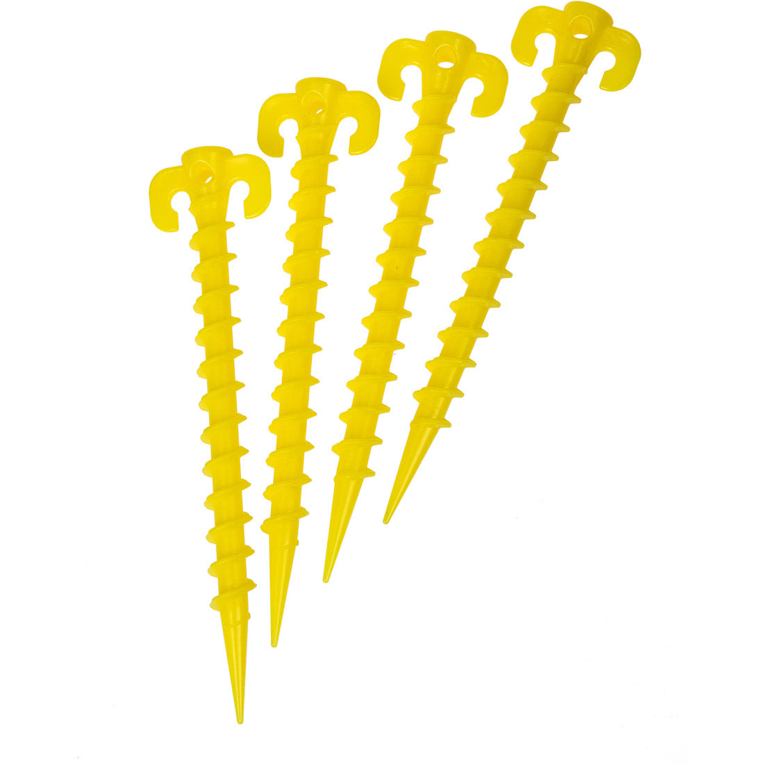 4 Spiral Pegs
