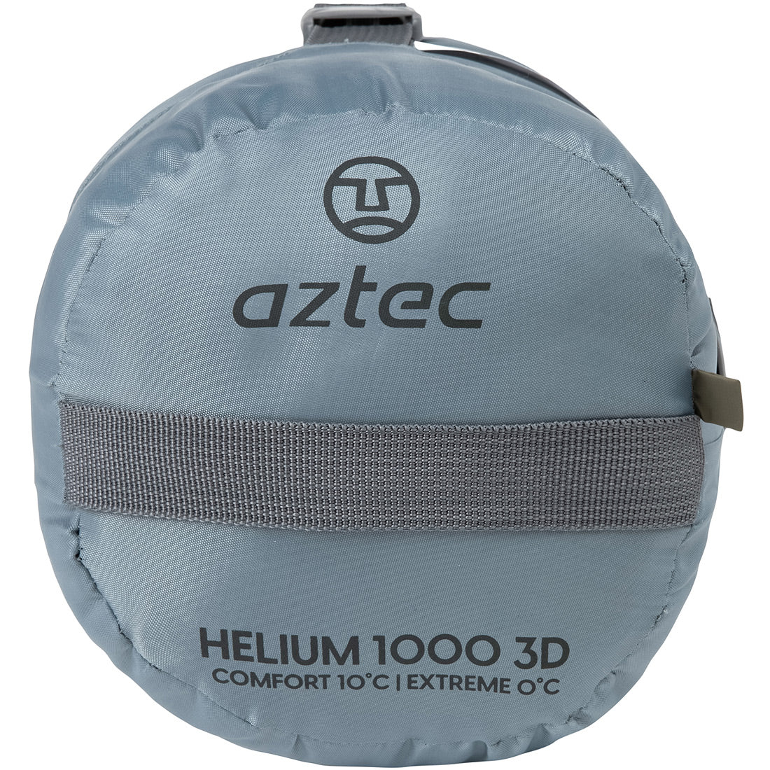תיק האחסון של שק השינה Aztec Helium II 1000 3D מתאים לטמפרטורות נוחות של 10°C ולטמפרטורות קיצוניות של 0°C.