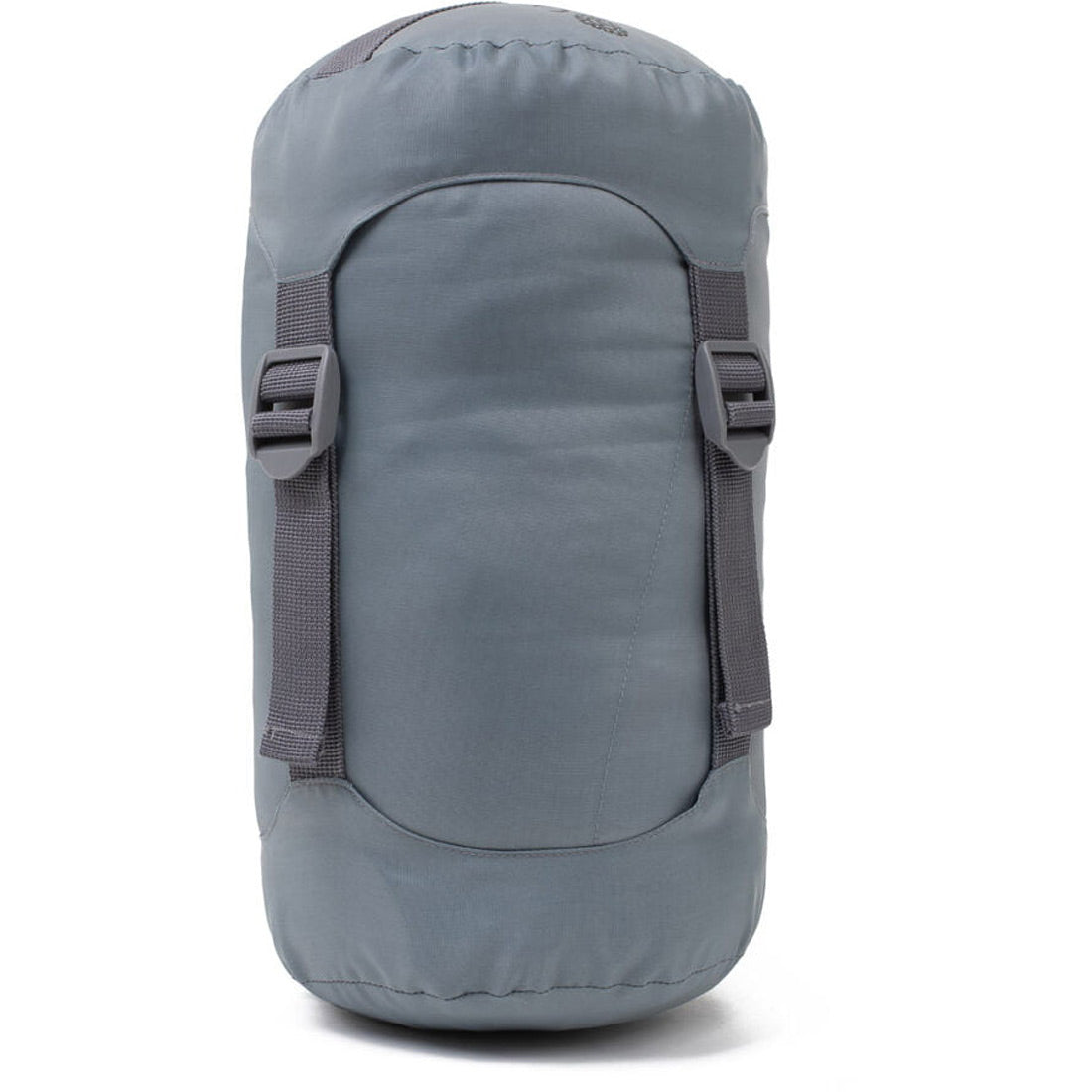 שקית הדחיסה Aztec Helium II 1200 3D היא בצבע אפור, בעלת צורה גלילית, ומצוידת בשתי רצועות עם אבזמים מתכווננים לאחסון קומפקטי ונשיאה נוחה של שקי שינה או בגדים.