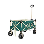 ה-Aztec Cross Hybrid הוא עגלת מטען מתקפלת בצבעי ירוק ובז', עם גלגלים וידית בשחור, המתאימה במיוחד להובלת חפצים בחוץ — מושלמת לשילוב עם האופניים ההיברידיים שלכם בטיולים.