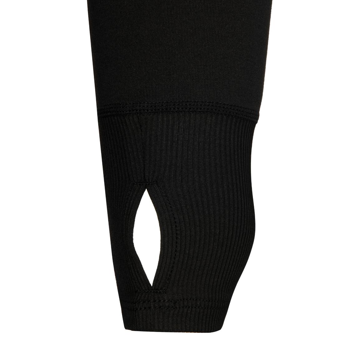 חולצת Black Aztec Thermo Top 2.0 III W עם שרוולים ארוכים וחור לאגודל בשרוול.