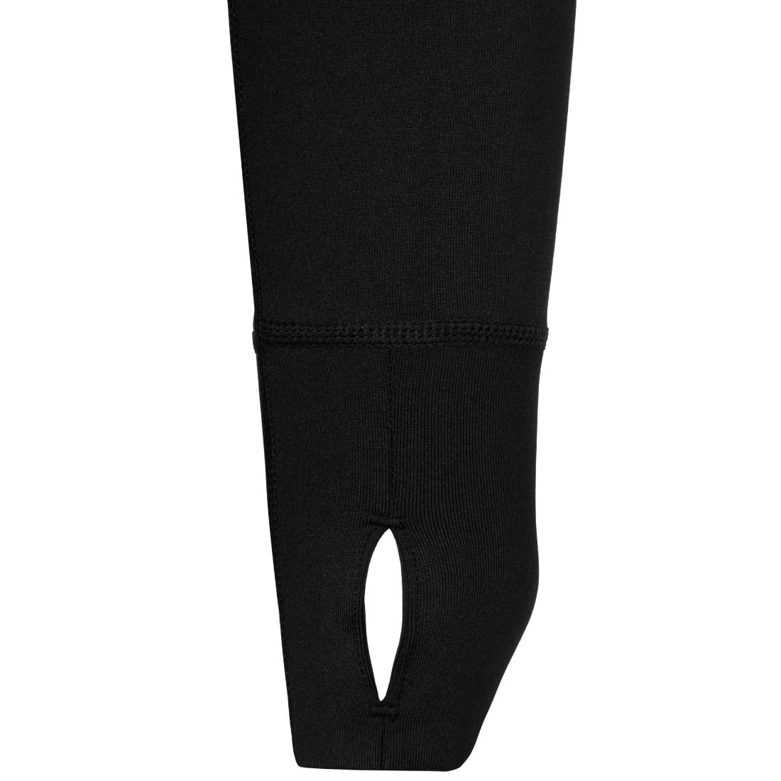 חולצת Black Aztec Thermo Top 3.0 III W עם שרוולים ארוכים וחור לאגודל בשרוול.
