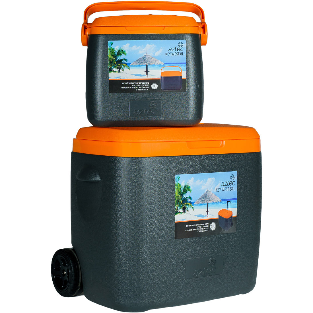 Key West Set Grey/orange