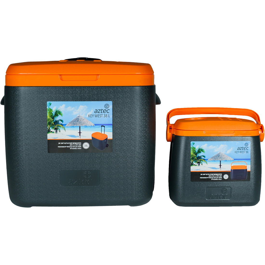 Key West Set Grey/orange