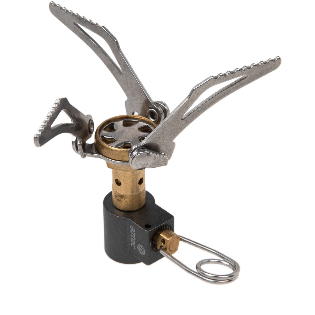 ה-Aztec Nano Power הוא תנור קמפינג קומפקטי וקל משקל, הכולל תומכי סירים מתקפלים ממתכת ומבער מפליז, והוא אידיאלי לטיולי תרמילאים ולבישול בשטח.